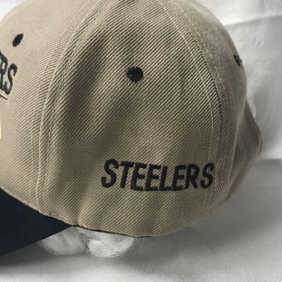 Sams Cap Steelers One Size Hat Adjustable Baseball Wool Blend Vintage Embroidery - Picture 4 of 8